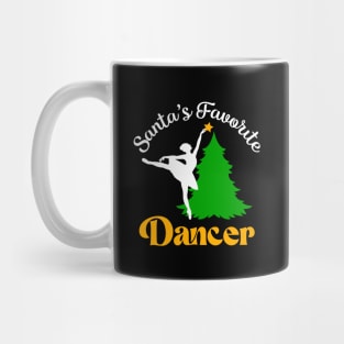 Santas Favorite Dancer Mug